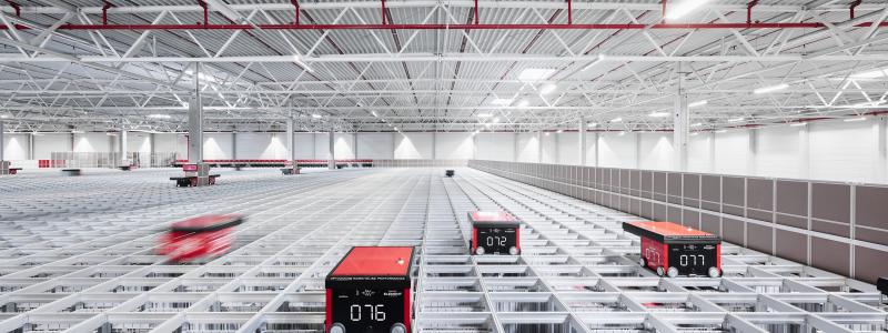 Nu tar Hatstore nästa steg med en ny AutoStore-lösning. Foto: Element Logic