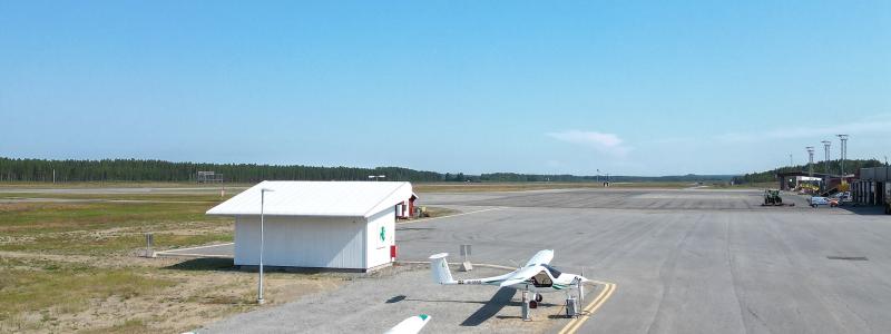Elflygplan. Foto: Skellefteå Airport