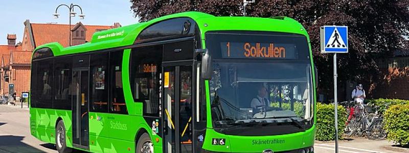 Elbuss i Eslöv. Foto: Wikimedia Commons