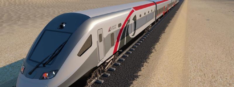 Höghastighetståg i Förenade Arabrepubliken. Foto: Etihad Rail