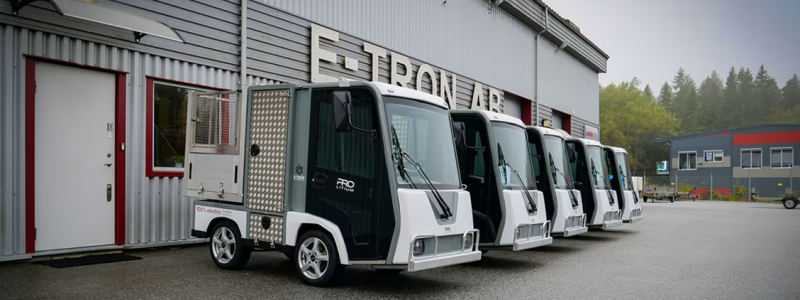 Uppskattat behov inom ramavtalet är 20 fordon. Foto: E-Tron