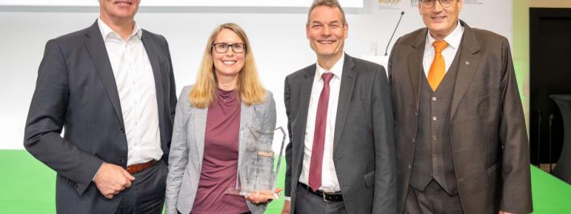 John Fehlauer, Anna Theander, Stefan Grieger och Michael Weyde. Foto: Dekra