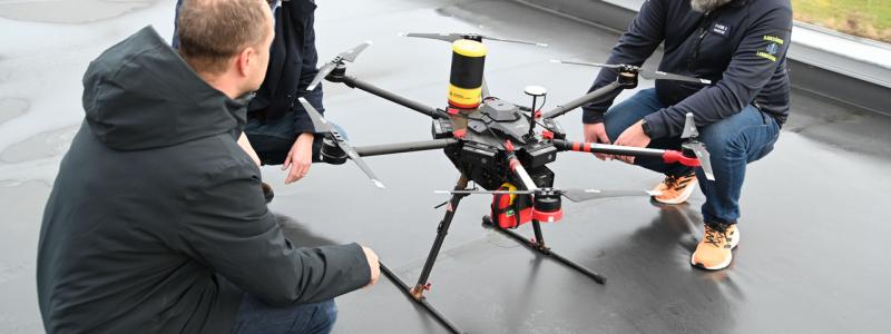 Kapitalet ska användas för att vidareutveckla bolagets drönarlösning Foto: Everdrone