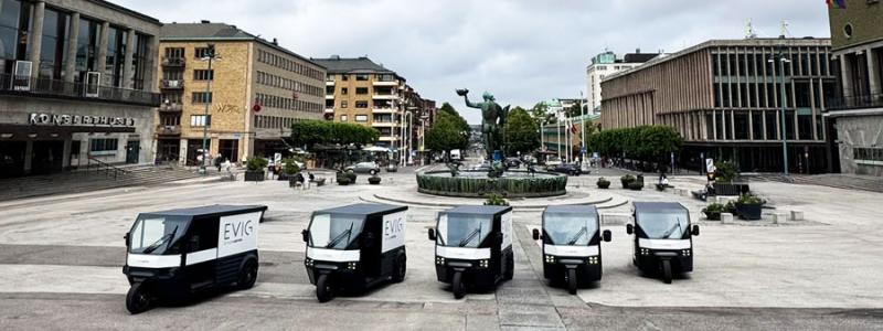 EVIG är företagets helelektriska transport- och arbetsbil. Foto: Clean Motion