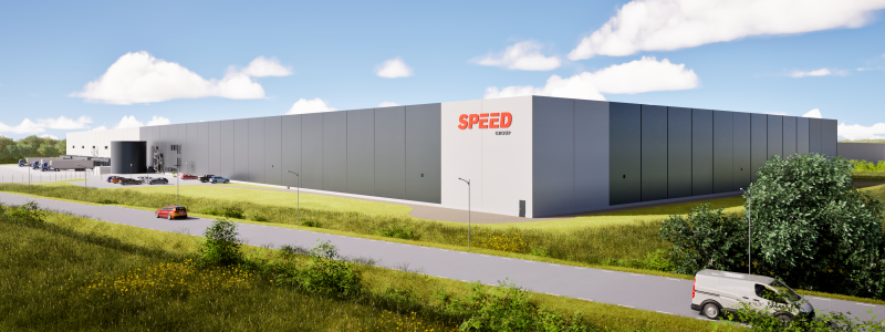 SLP förvärvar nyproduktionsprojekt i Falkenberg om 38 000 kvm med 12-årigt hyresavtal. Bild: SLP
