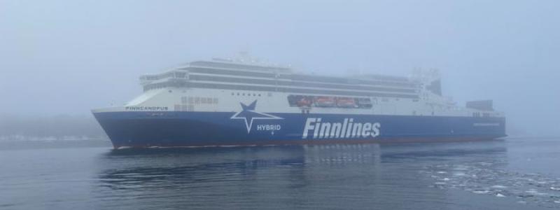 M/S Finncanopus Foto; Byline: Stockholms Hamnar/ Stockholms hamnar
