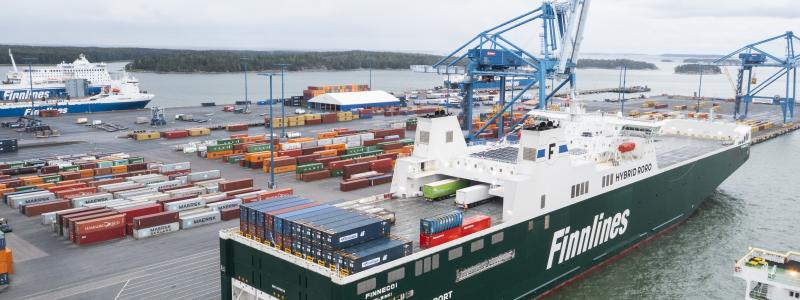 Finnlines är i färd med att bygga två nya gods- och passagerarfartyg. Foto: Finnlines