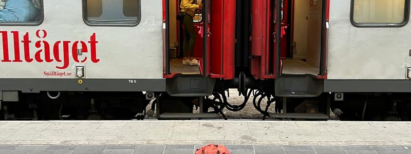 Utredningen föreslår även att systemet för flygpassageraruppgifter breddas till att omfatta resor med färja, tåg och buss till och från Sverige. Bild från Malmö Centralstation. Foto: Jonathan Noack/UNsplash