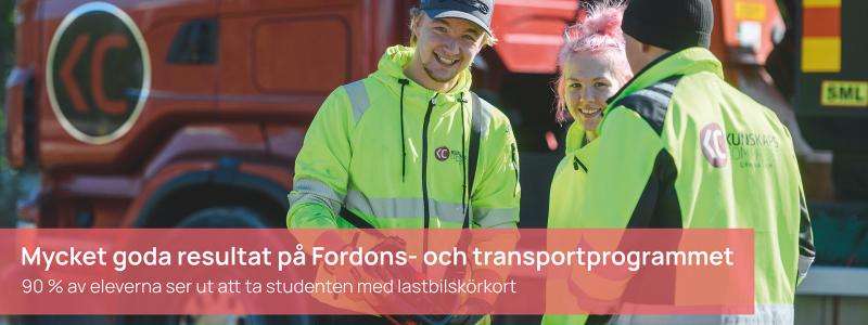 På skolan jobbar man också tätt ihop med arbetslivet vilket gör att eleverna efter sin student har stor chans till att få jobb. Foto: Watma
