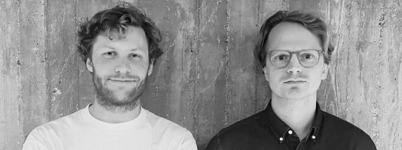 Petter Flordal och Axel Jacobsson  foto Madden analytics