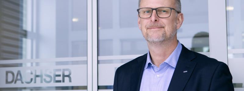 Fredrik Järnåsen, Sales Manager vid Dachser Swedens filial i Malmö Foto: Dachser