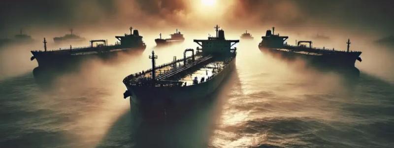 Sedan ett tag driver en manöveroduglig rysk oljetanker, "Eventin", nära tyska ön Rügen i Östersjön. Skeppet tros vara del av den ryska skuggflottan som syftar till att kringgå västerländska sanktioner mot Rysslands oljeexport. Symbolbild, AI-produktion: Free Network