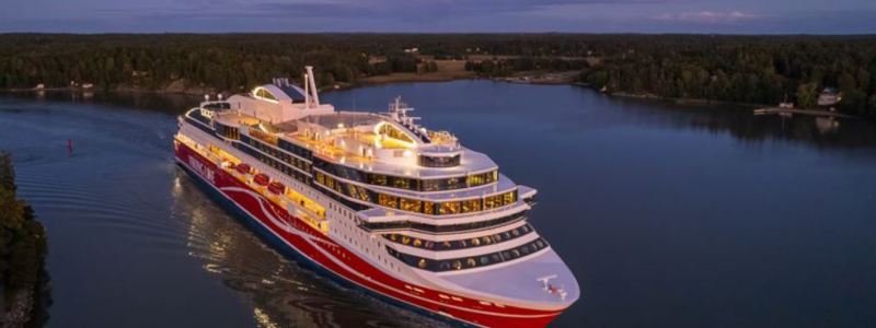 Viking Line vald till Årets hållbara aktör och Årets transportbolag. Foto: Viking Line