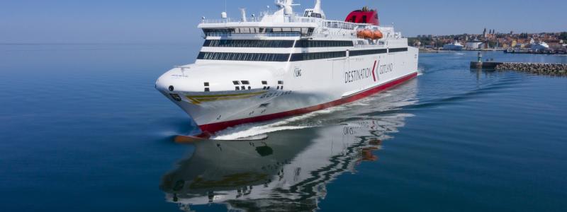 Destination Gotlands färja. Foto: Olof Segerberg