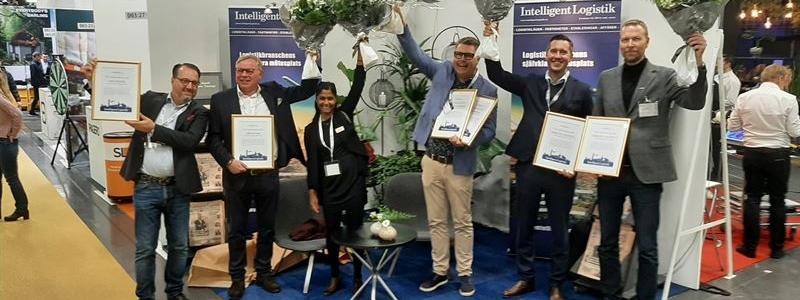 Vinnare av Årets Logistiketablering 2023. Foto: Greenhouse