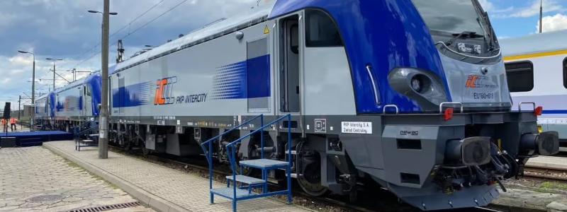Nya Griffins, presenterade på senaste Innotrans. Foto: Newag