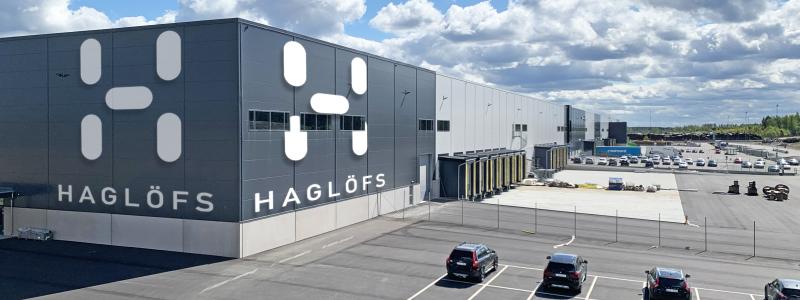 Haglöfs skriver flerårigt hyresavtal skrivits med Logicenters i Eskilstuna Logistikpark. Foto: Logicenters