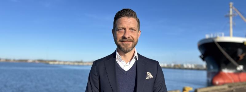 Henrik Nanfeldt. Foto: Hallands Hamnar