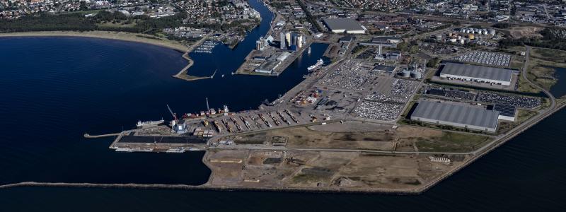 Hallands Hamn. Foto: Hallands Hamnar