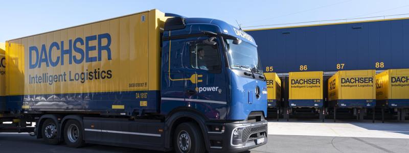 Elektrisk lastbil. Foto: Dascher