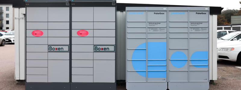 HFAB startar samarbete med företagen iBoxen och Postnord. Foto: HFAB