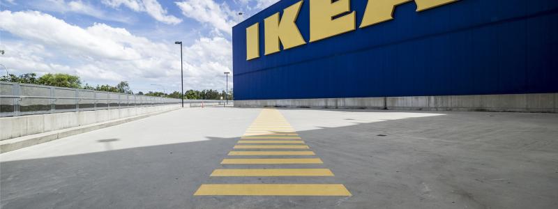 IKEAs robotlager i Kållered blev en flopp. Arkivbild
