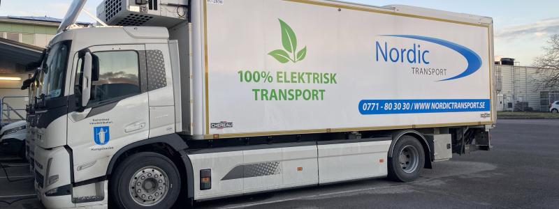 Nordic Transport är Kungsbackas nya varudistributör. Foto: Kungsbacka kommun