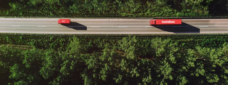 Leverans på väg. Pressbild: Instabee