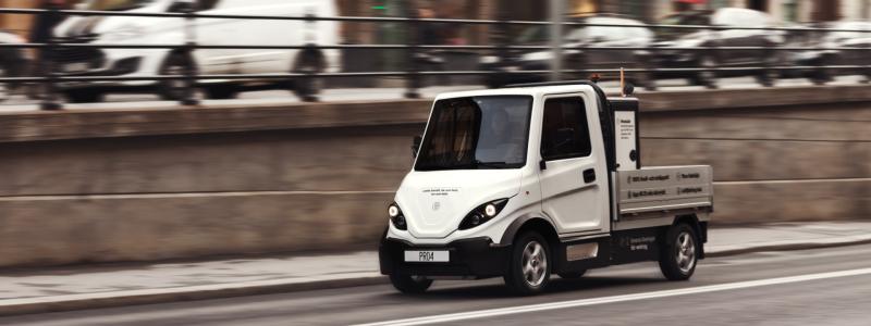 Produktionen av lastbilen Pro4 kommer att bli kvar på Inziles anläggning i Västervik. Foto: Inzile