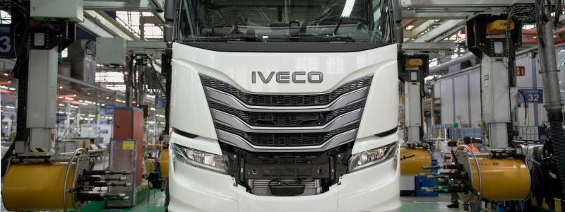 Nordiska tungviktare byggs i Madrid. Foto: Iveco