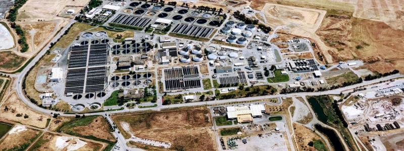 Conestogas pilotanläggning kommer att ingå i detta komplex som dagligen bearbetar 10 ton majsskräp till etanol. Foto: Conestoga Energy, Kredit: John Cameron