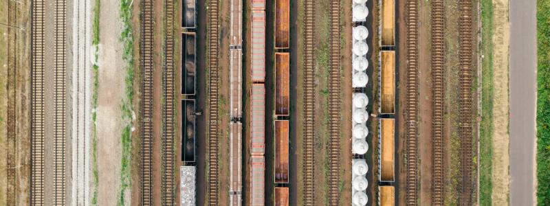 Kakeldaxgruppens satsning på tåg ger 71 procent lägre Co2-utsläpp Foto: marcin jozwiak/unsplash