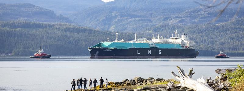 Shell-ledda LNG Canada har skickat den andra lasten flytande naturgas från sin anläggning i Kitimat på Kanadas västkust. Foto: Petronas