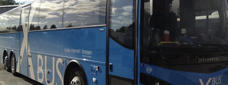 Antalet kilometer körda av Keolis med icke fossila bränslen har fördubblats från 2019 till 2023. Foto: Keolis