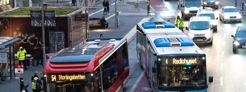 Kollektivtrafiken behöver ta mer plats i stadsplaneringen menar Keolis. Foto: Keolis
