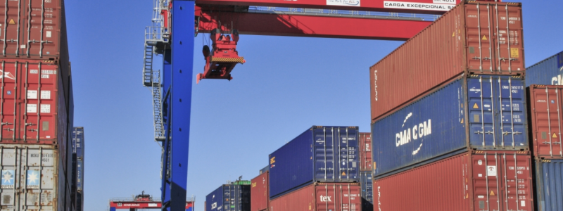 Cosco Sjipping köper 11 RTG-kranar av Konecranes. Foto: Konecranes