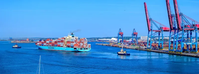 Större containerfartyg ändrar spelplanen. Foto: Lighthouse