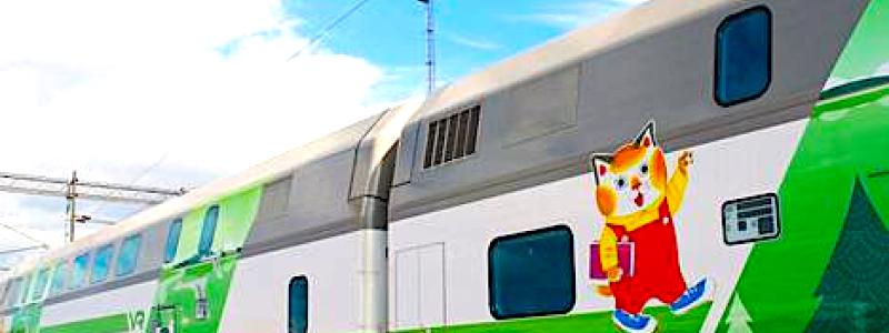 Västbanan är en del av stomnätskorridoren mellan Skandinavien och Medelhavet inom det europeiska transportnätverket TEN-T. Foto: VR.Group, Kredit: Soile Laaksonen