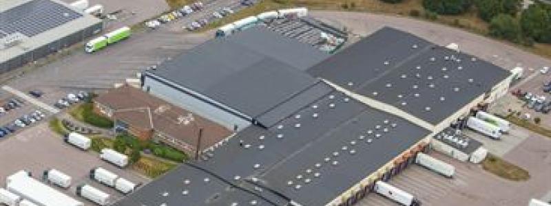 SLP har förvärvar 56 000 kvadratmeter logistik i Långeberga. Foto: SLP