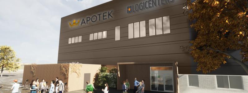 Kronans Apotek flyttar in i 20 000 kvadratmeter Foto: Logicenters