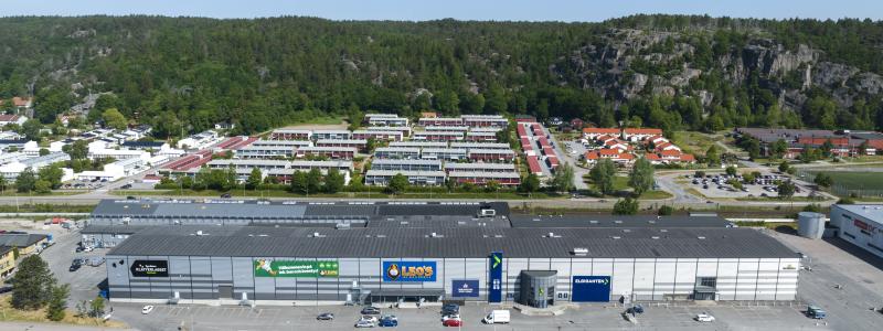 Fastigheten Partille Lexby 11:242. Foto: Logistea