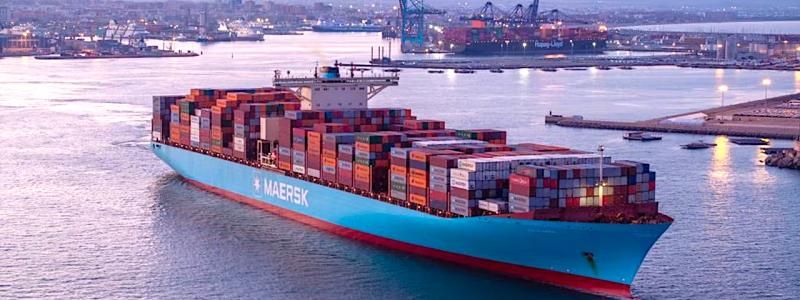 Rädslan för ett galopperande tullkrig mellan USA och Europa gjorde årets andra kvartal oväntat bra för A.P. Møller-Mærsk. Foto: Maersk