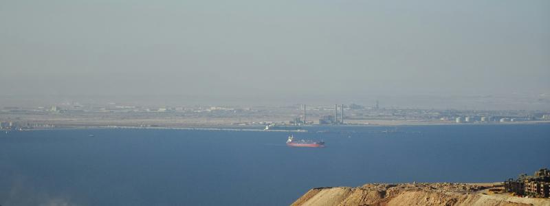 Suez-kanalen i Egypten. Foto: M abnodey/ Unsplash