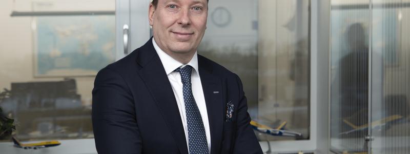 Mattias Kellgren, Managing Director Air & Sea Logistics Dachser Nordic. Foto: Dachser