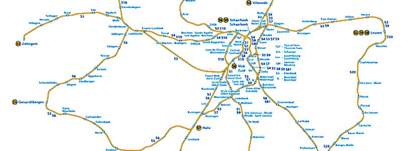 Men kritiker har anklagat systemet för att vara en papperstiger eftersom Bryssels RER i verkligheten inte liknar Paris RER eller Berlins S-Bahn. Även om tågen kan se nyare och mer högteknologiska ut än konventionella tunga järnvägar, kör de på samma spår. Under senaste trettio åren har de i princip erbjudit bara fler tåg på samma järnvägsnät. Foto: Réseau Express Régional, RER