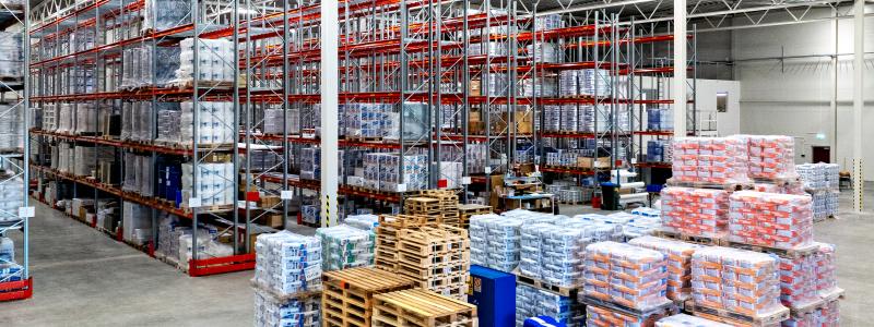 Den större lagerkapaciteten ger möjlighet att samordna inköp och transporter i högre grad. Foto: Mapei