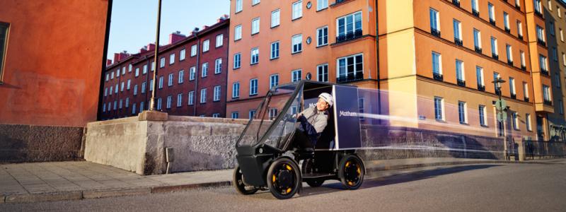 Mathem Express i Stockholm. Foto: Mathem