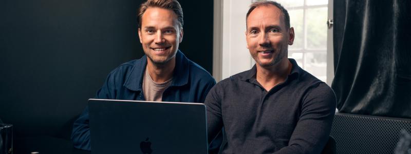 Mathias Rebane och Johan Sund. Foto: Copilot Capital