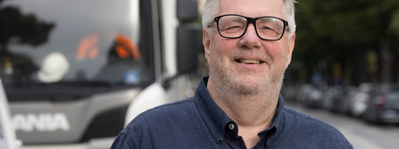 MRF höjer  prognosen för försäljningen av tunga lastbilar under 2022. Foto: MRF