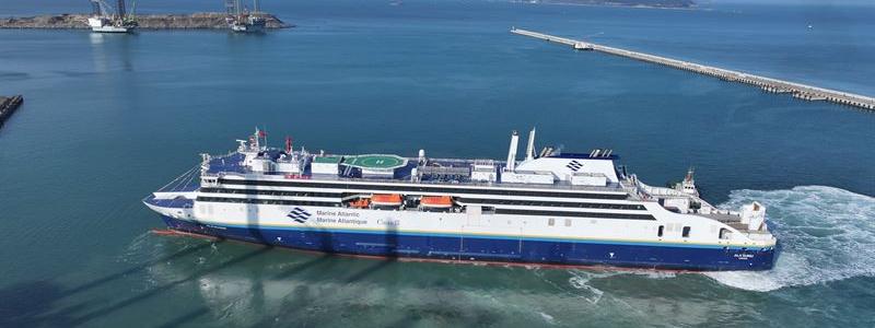 Fartyget Ala suinu ett nytillskott till Marine Atlantics flotta. Foto: Sten RoRo